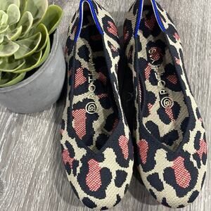 COPY - Rothy’s the flat red cat size 8.5 woman’s round toe flat shoes